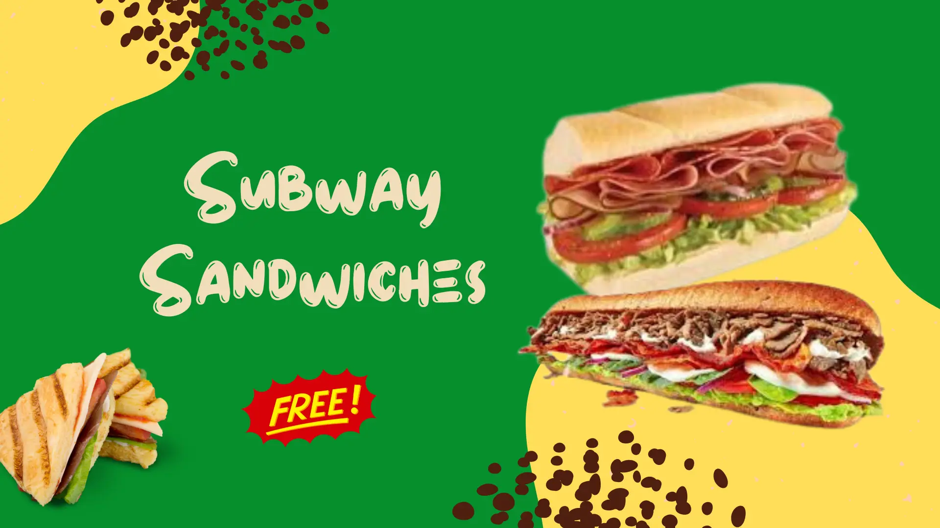 Free Subway Sandwiches
